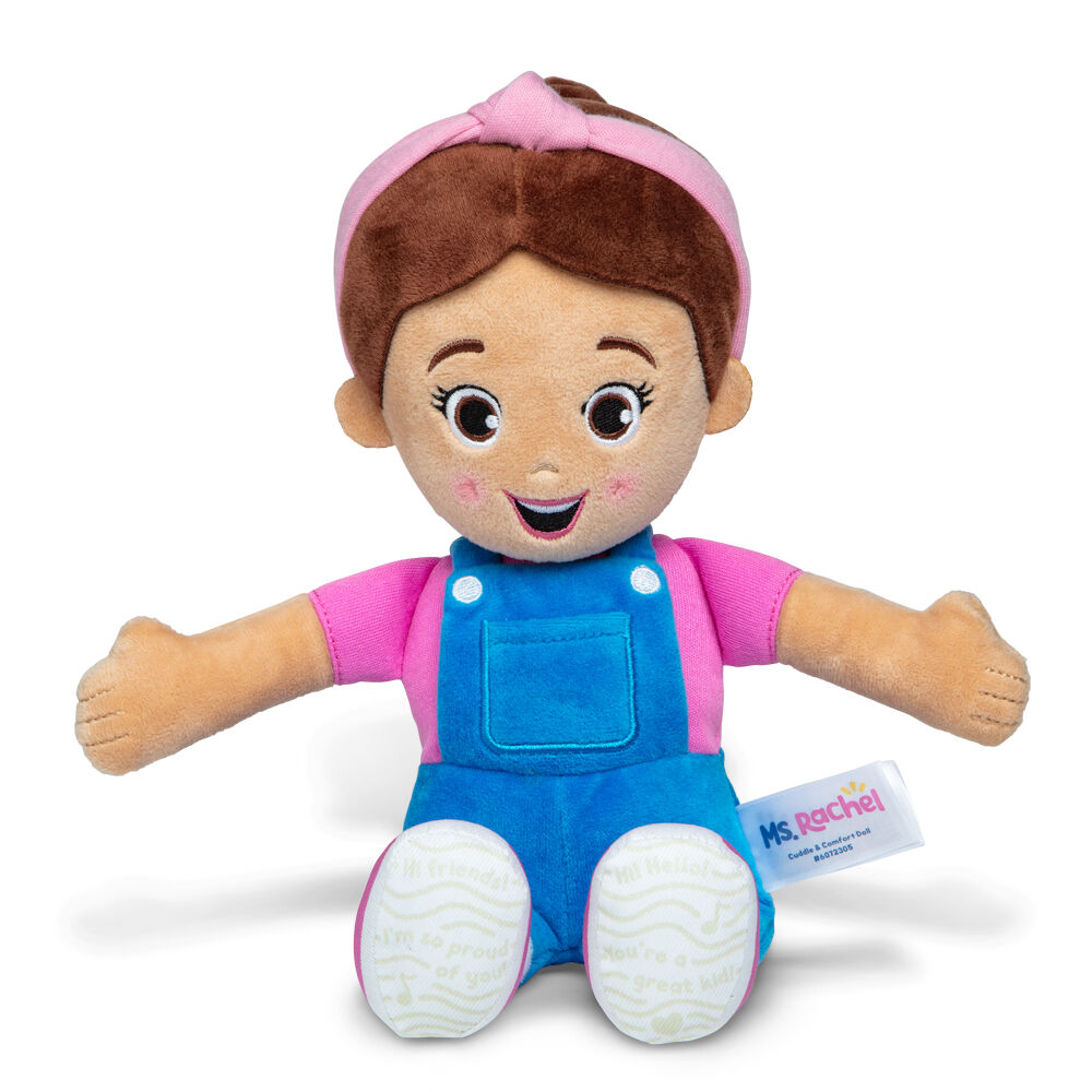Ms Rachel Cuddle & Comfort Doll Plush Soft Learning Toy Kids/Children 1y+