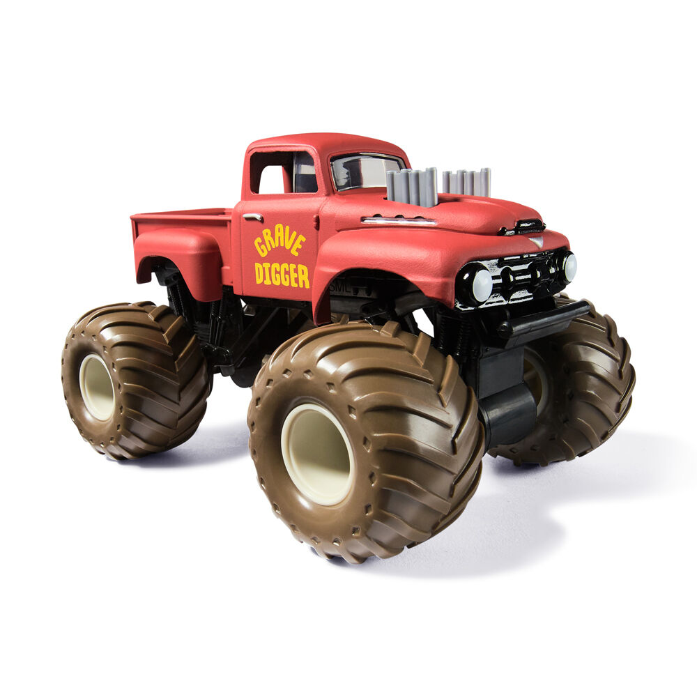 5pc Monster Jam Country Jams Grave Digger Whiplash Scoopz El Toro Loco 3y+