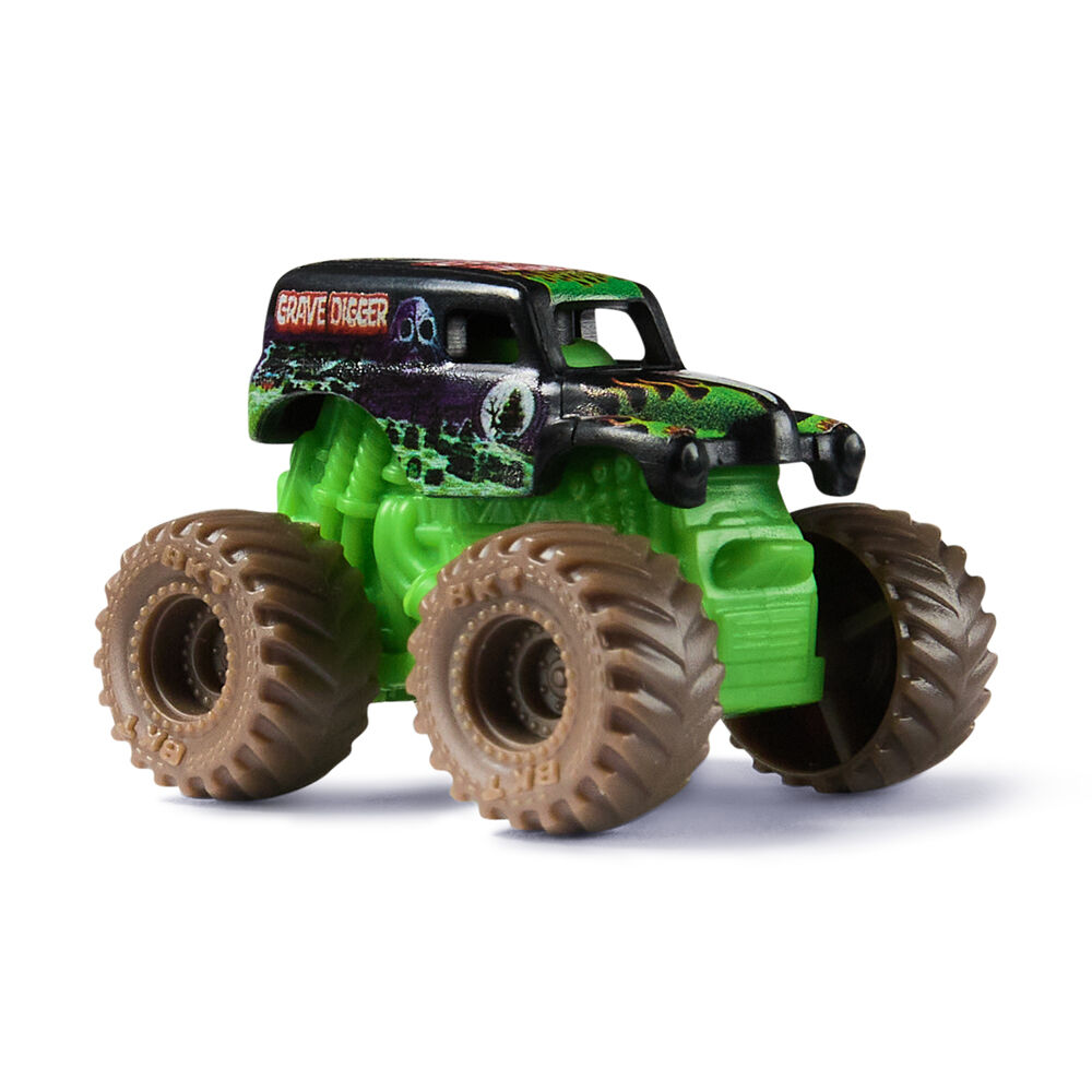 5pc Monster Jam Country Jams Grave Digger Whiplash Scoopz El Toro Loco 3y+