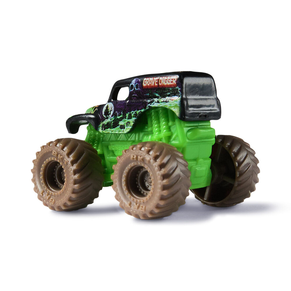 5pc Monster Jam Country Jams Grave Digger Whiplash Scoopz El Toro Loco 3y+