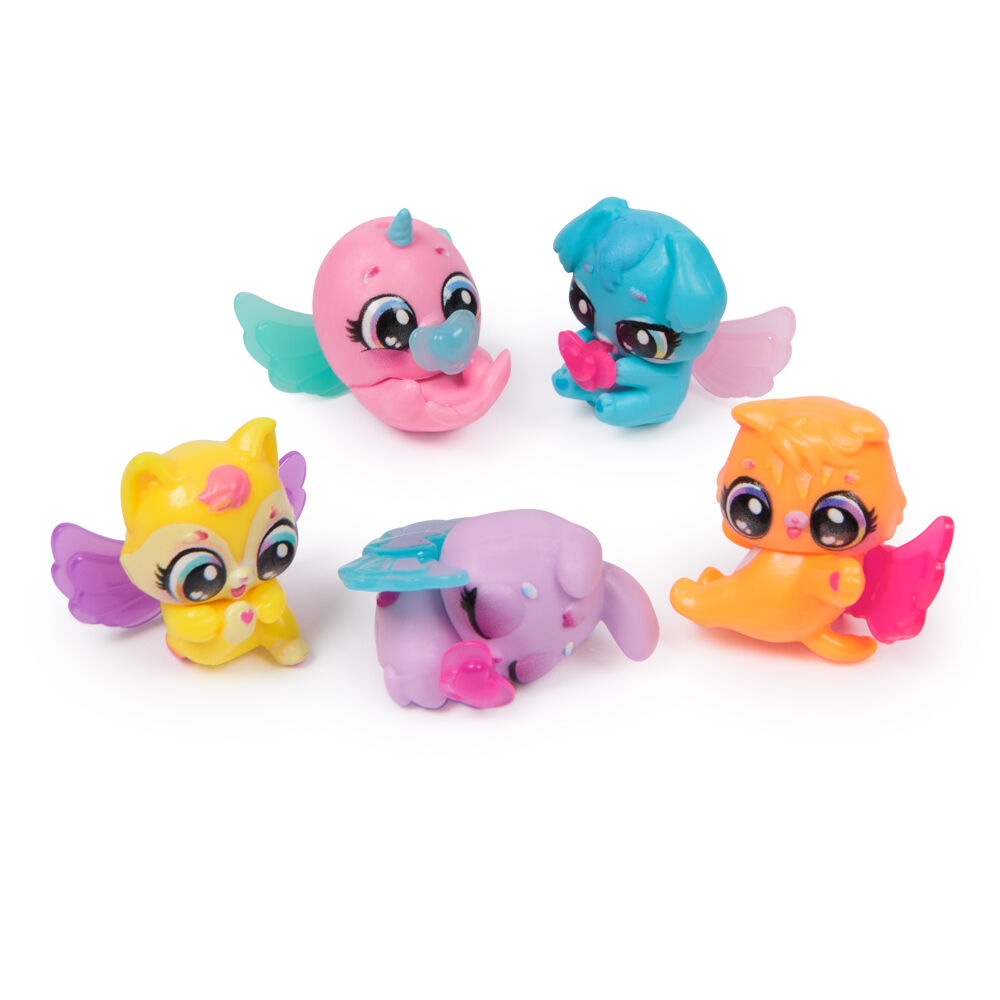 Hatchimals Alive Neon Rainbow Spring Basket 3 Eggs Kittingale 3y+ Assorted