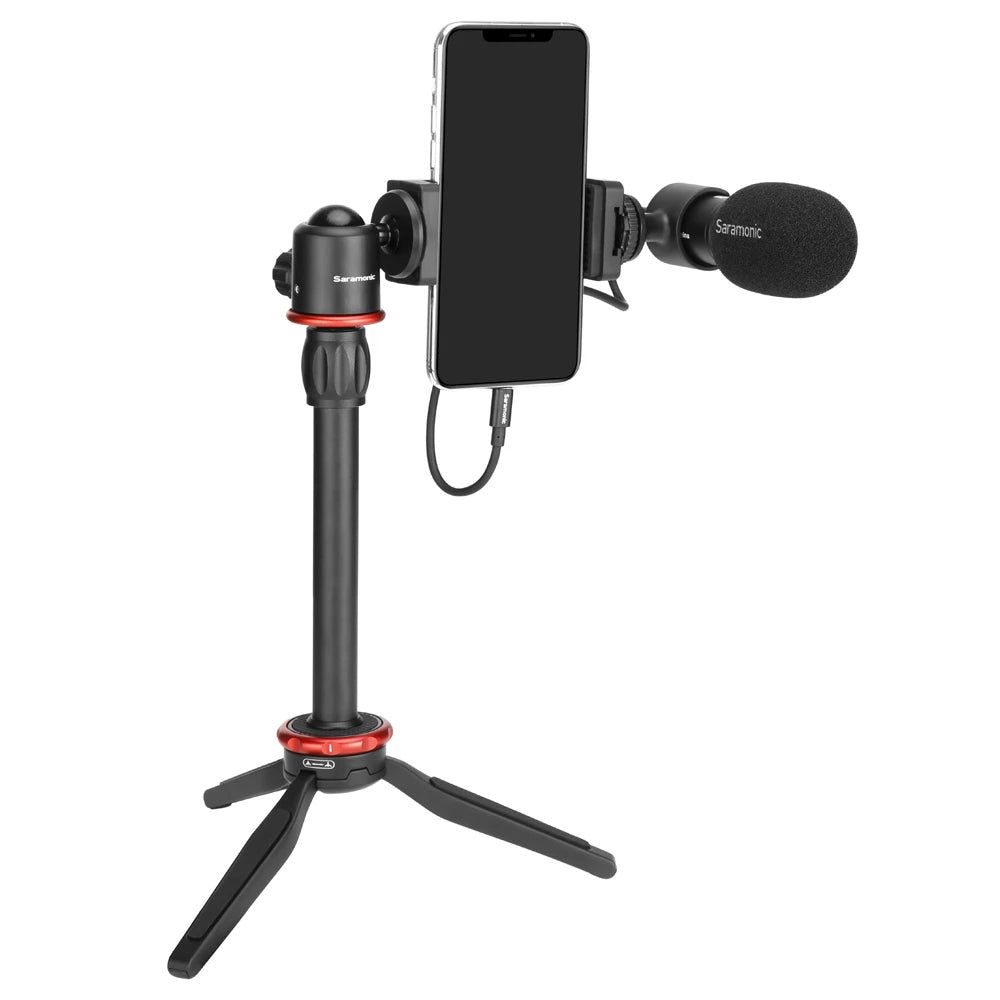 Saramonic SmartMic MTV Smartphone Stand Video Kit for Apple Devices