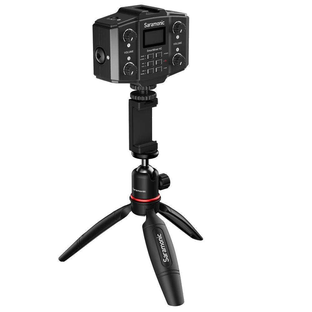 Saramonic Smartmixer 4C Mixer Grip Ad Mic Kit For Smartphone Black