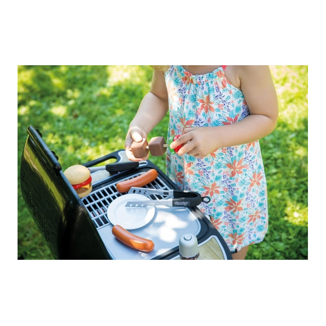 Simba Smoby BBQ Grill/Griddle Pan Playset Kids Toy 3y+