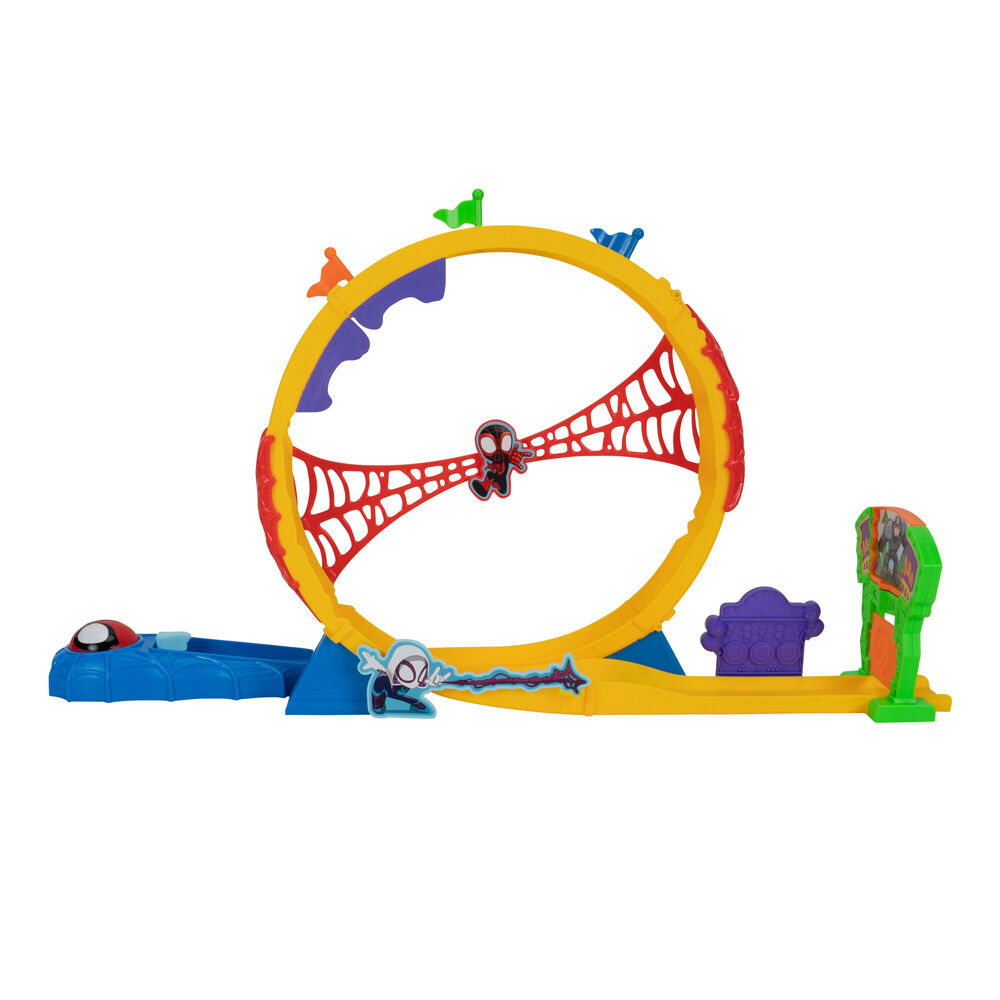 Spidey and His Amazing Friends Metals Super Look 360 Loop Track Set Kids Toy