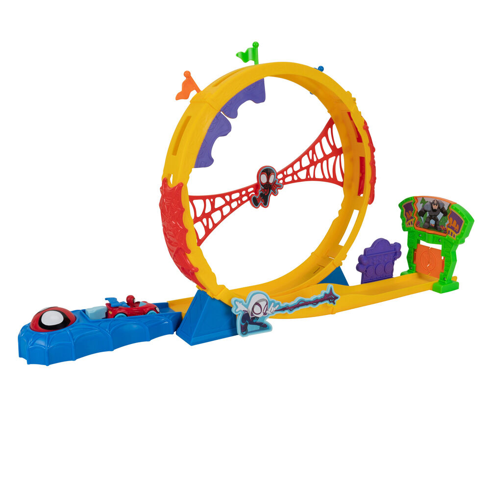 Spidey and His Amazing Friends Metals Super Look 360 Loop Track Set Kids Toy