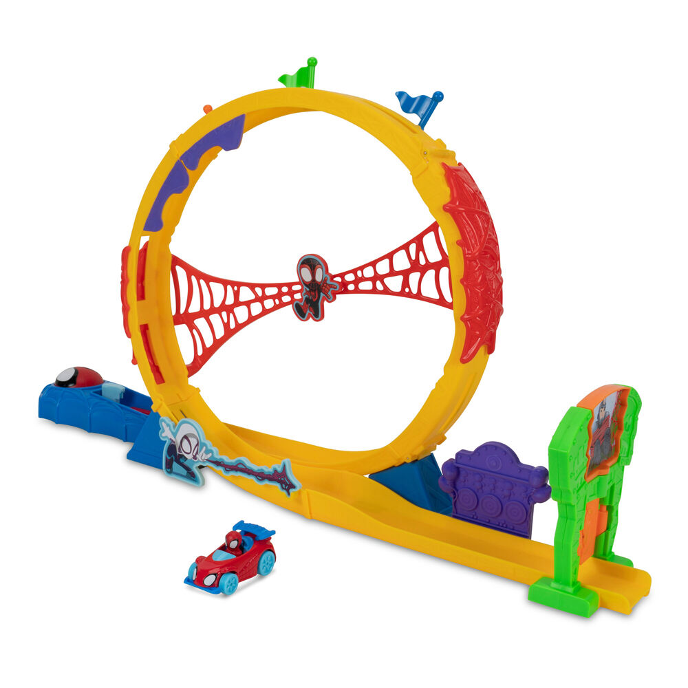 Spidey and His Amazing Friends Metals Super Look 360 Loop Track Set Kids Toy