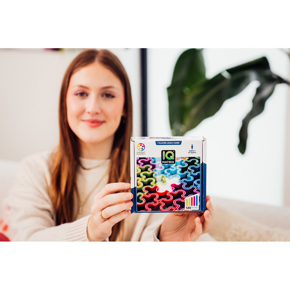 Smart Games IQ Matrix Logic Puzzle Game Kids/Children Educational Toy 7y+