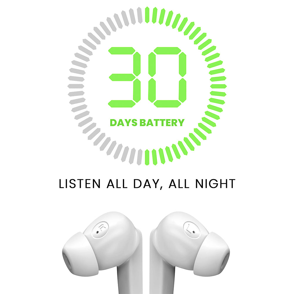 HiFuture Sonicbliss True Wireless Bluetooth Earbuds - White