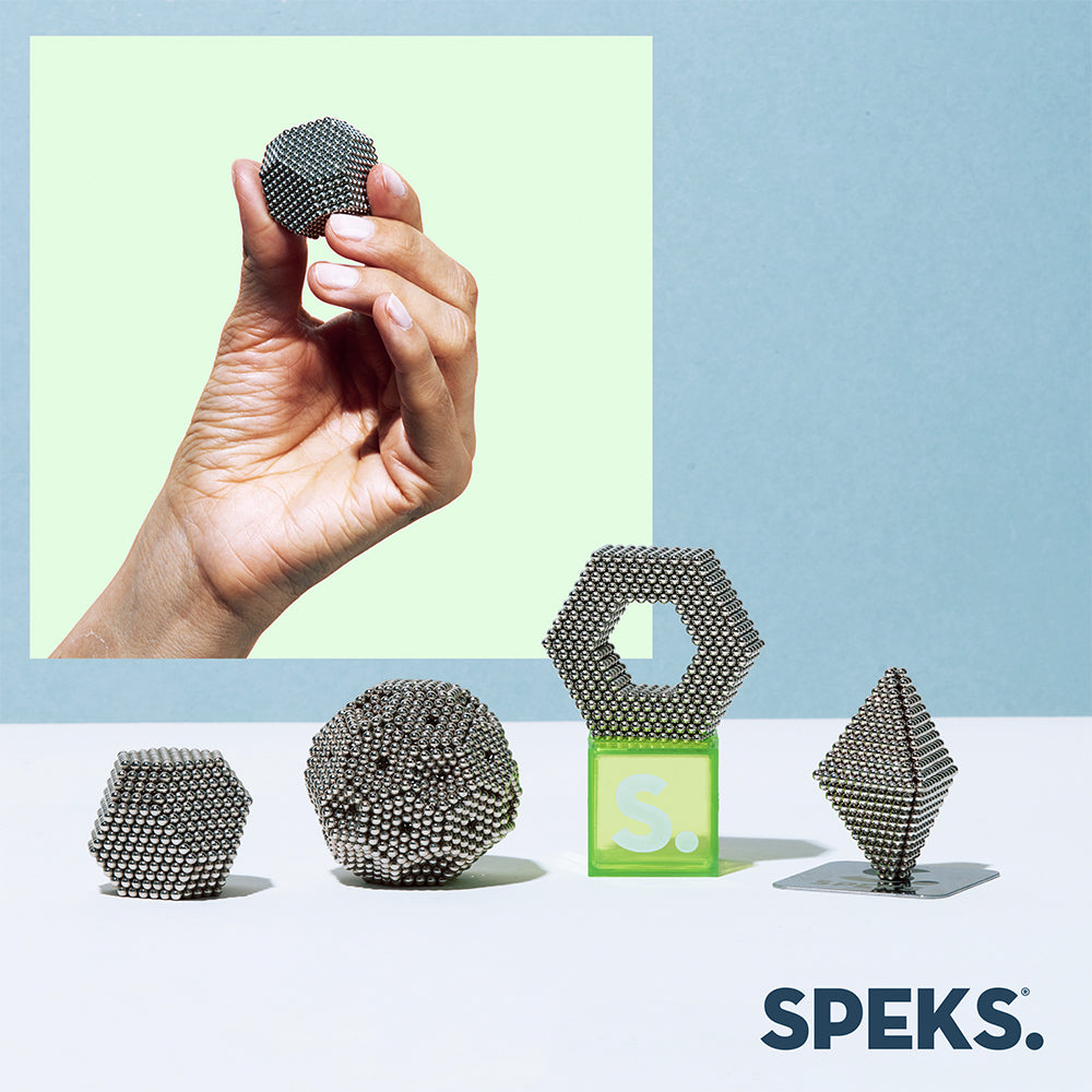 Speks Original Earth Magnet Sensory Fidget 14y+ Silver