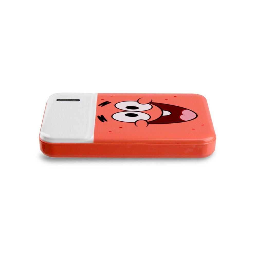 SpongeBob Patrick Portable Powerbank 5000mAh USB-C & A LED