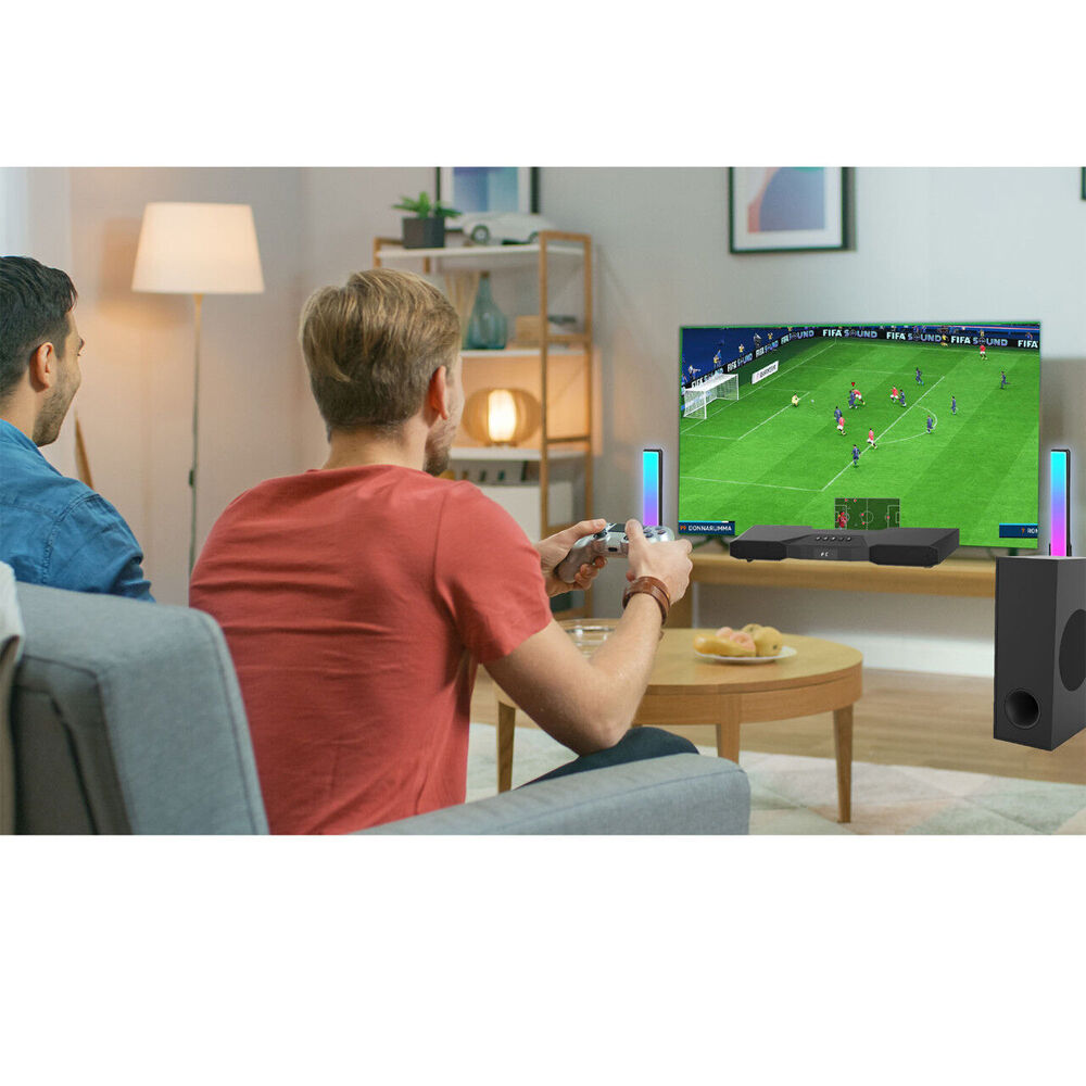 Precision RGB S1000 Gaming Soundbar w/ Subwoofer Bluetooth/Optical/AUX/USB/eARC