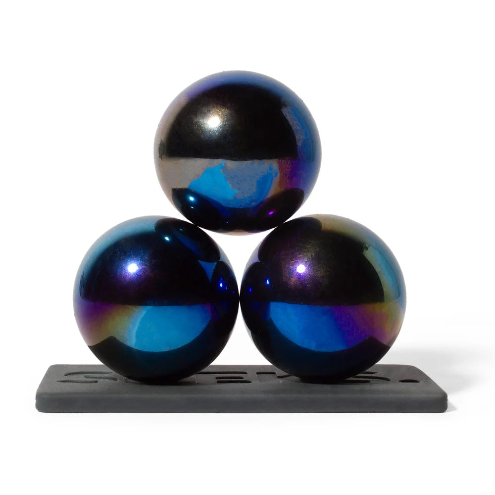 3pc Speks Oil Slick Super Sensory Magnetic Ball Toy 14y+