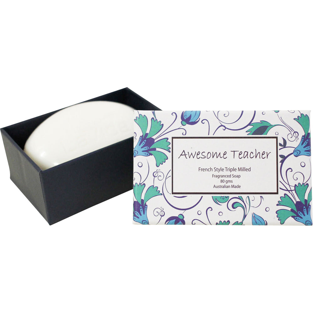 8PK LVD Soap Teacher Decorative Keepsake Gift With Box