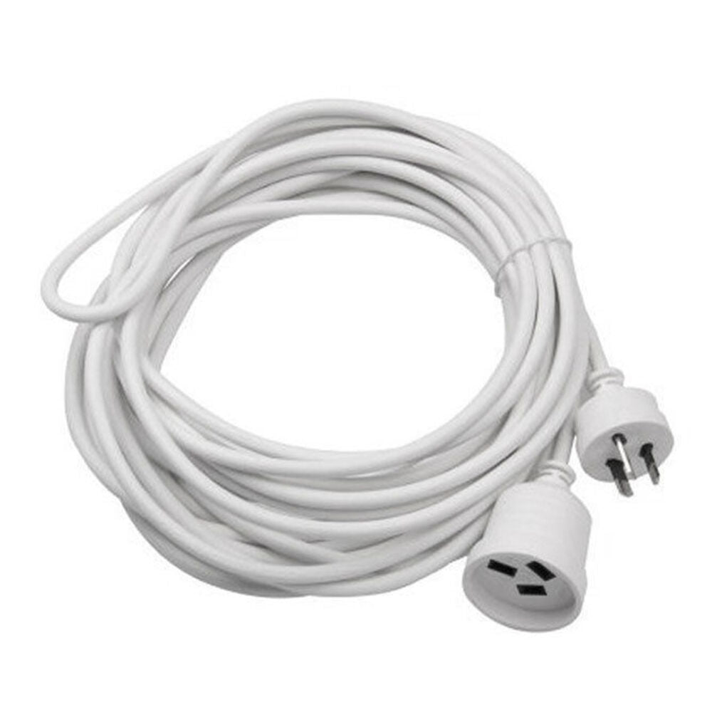 Sansai 10M Power Extension Cord 2PK