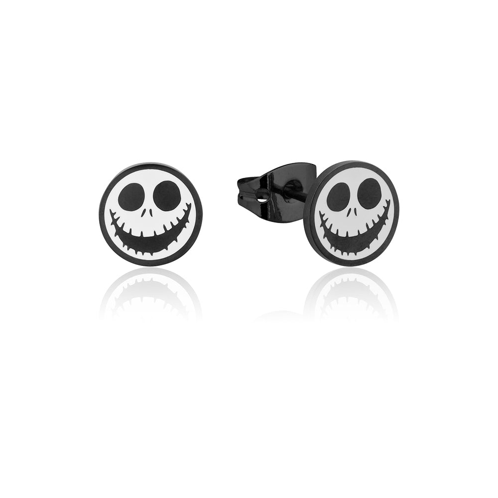 Couture Kingdom Ecc Jack Skellington 12mm Stud Earrings