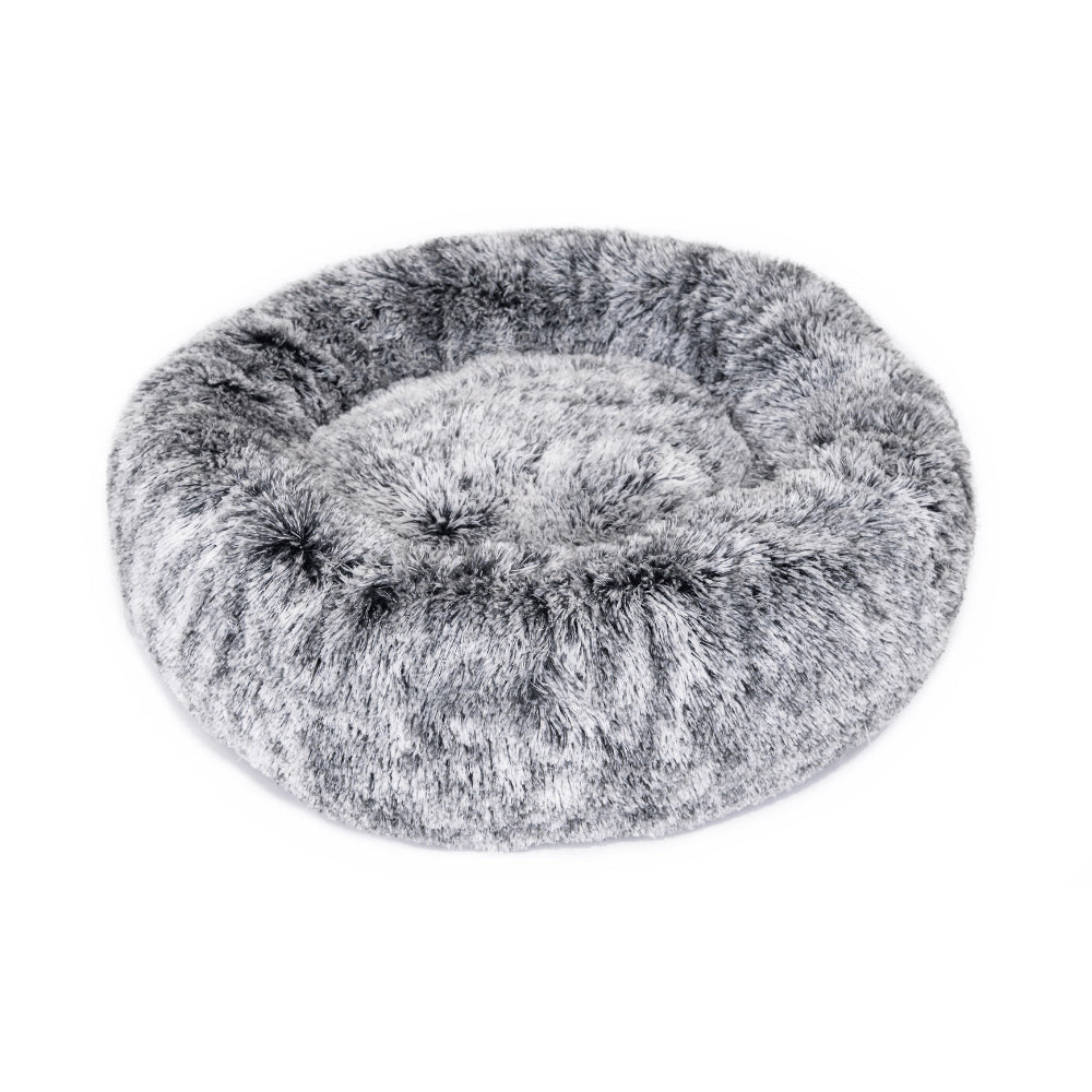 Superior Pet Plus Curl Up Cloud Calming Dog/Cat Bed Dove Grey Small 40cm