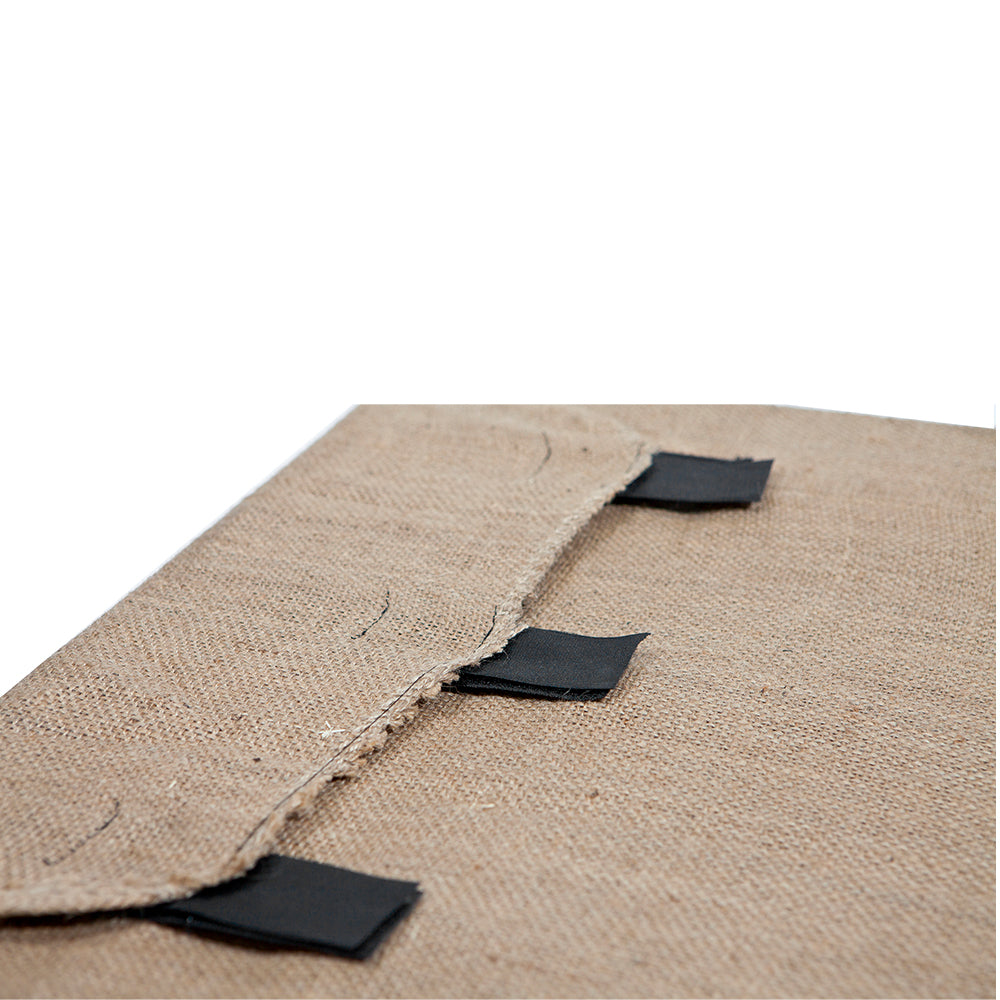 Superior Pet Goods Jumbo Fitted Hessian Dog Bed Frame Cover 118 x 78cm