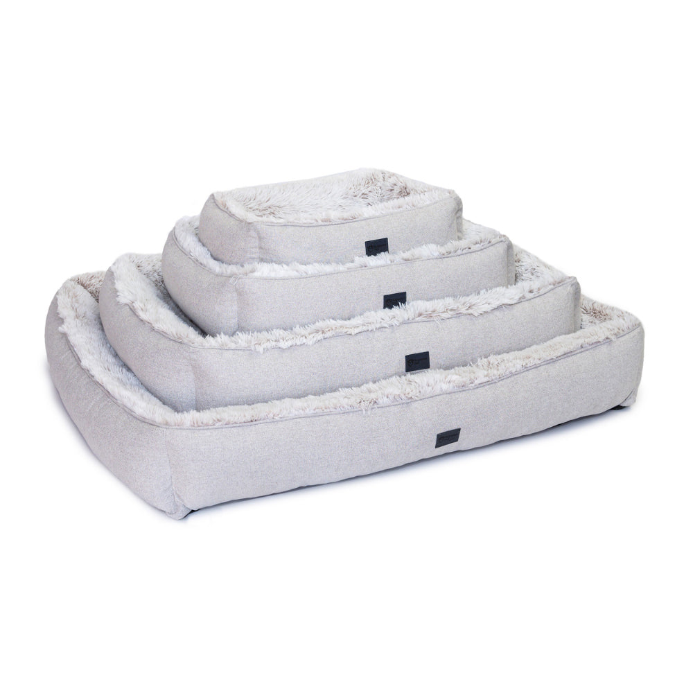 Superior Pet Plus Ortho Dog Lounger Aspen Faux Fur Mini