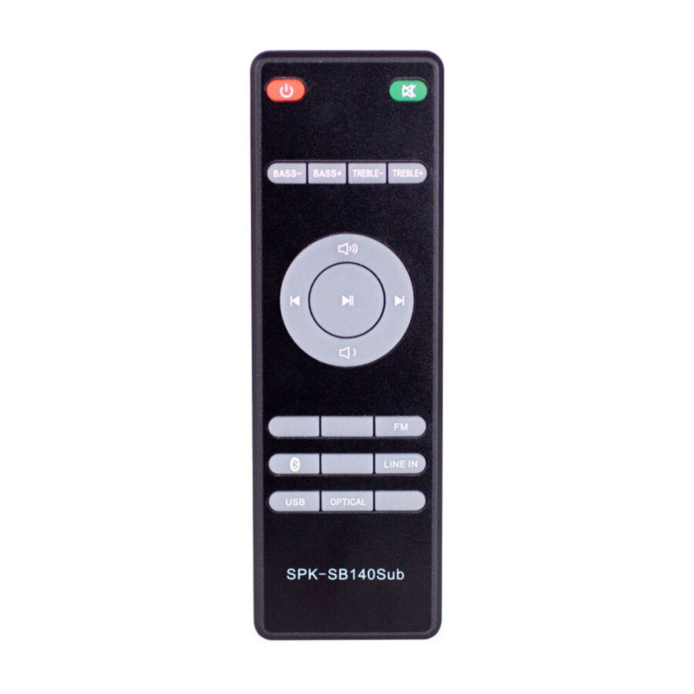 Laser Bluetooth Soundbar with Wireless Subwoofer