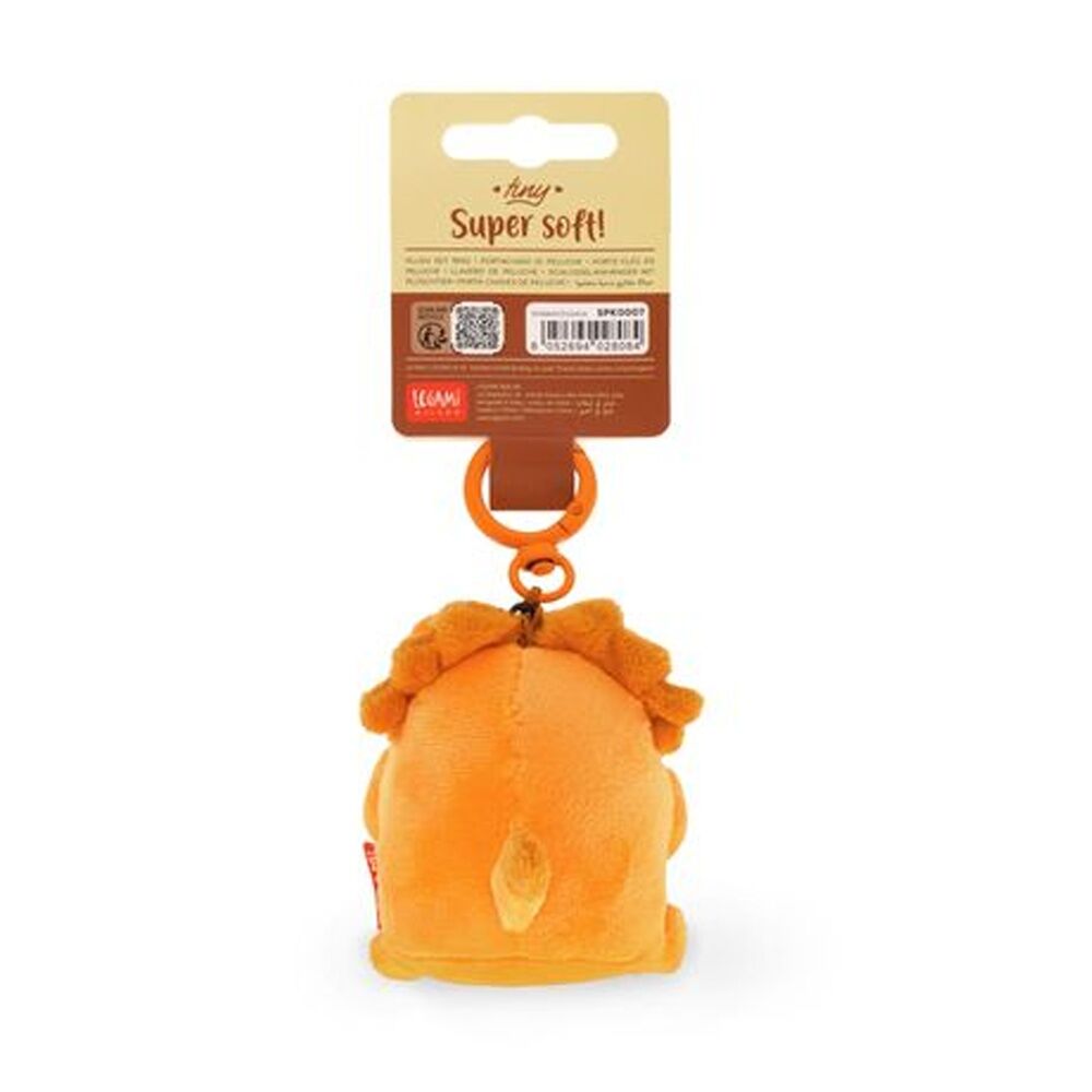 4PK Legami Plush Keyring Lion w/Metal Ring Super Soft Kids Bag Charm/Toy 3y+