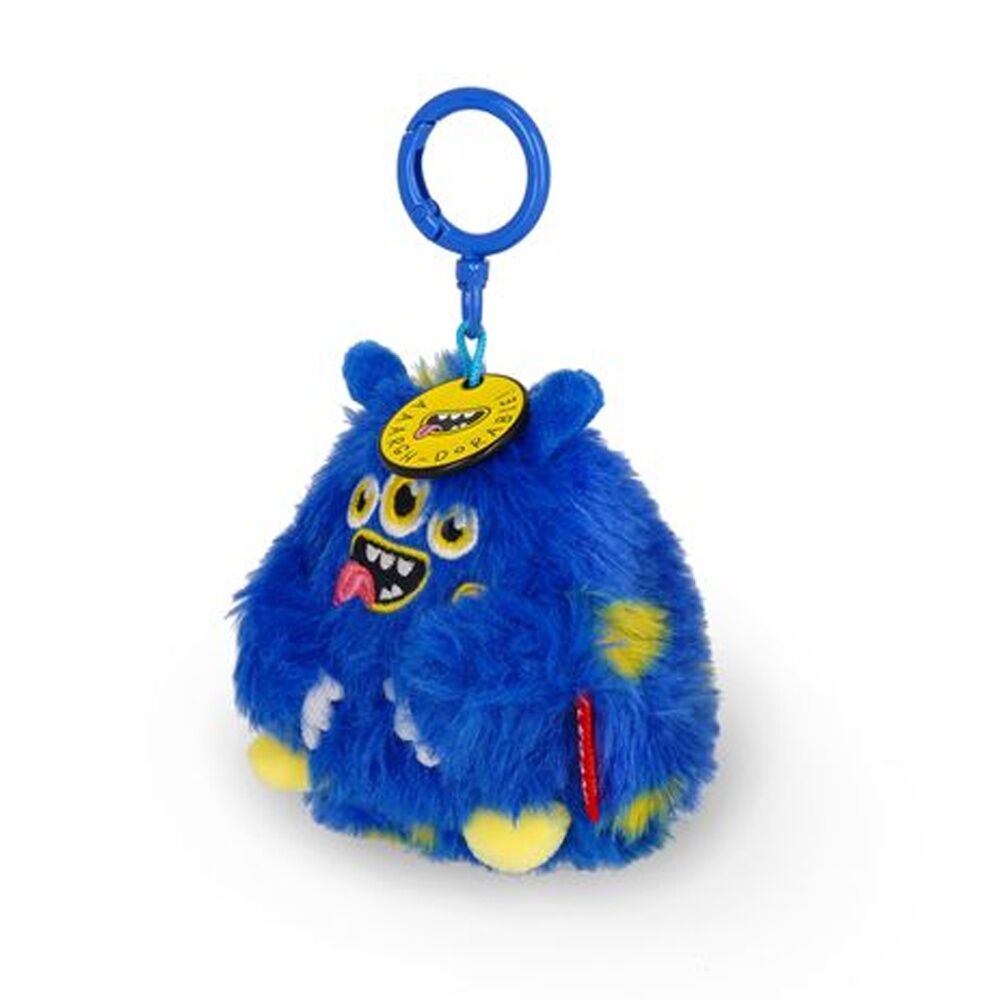 4PK Legami Plush Keyring Monster w/Metal Ring Super Soft Kids Bag Charm/Toy 3y+