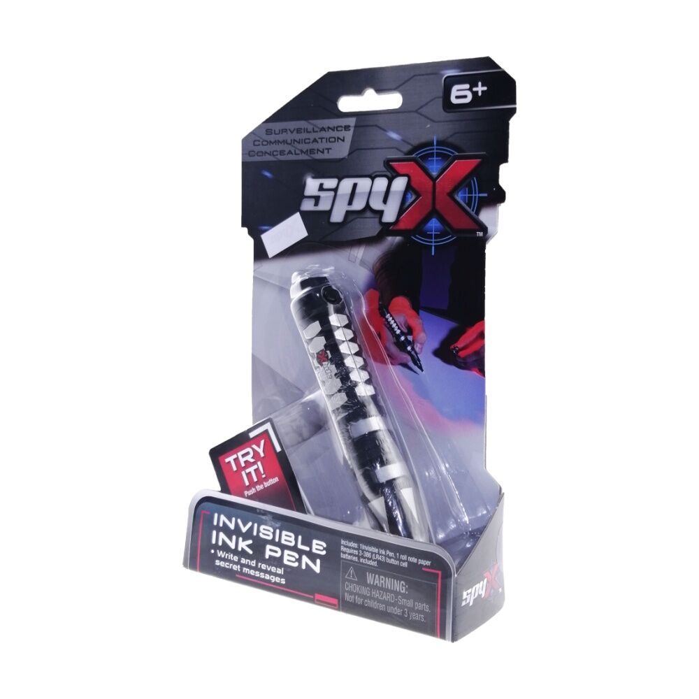SpyX Invisible Ink Pen Light Revealer Kids/Children Black 6y+