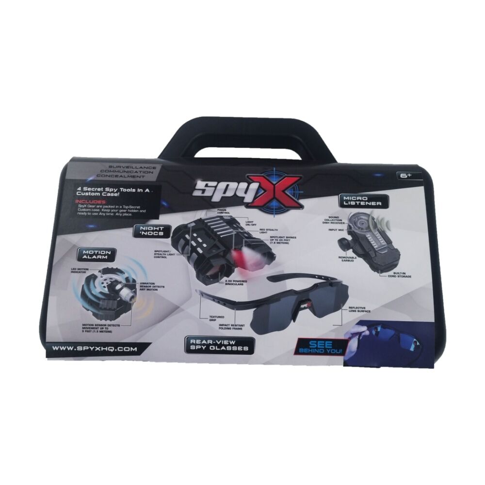 SpyX Top Secret Briefcase Spy Kit Kids/Children Black 6y+