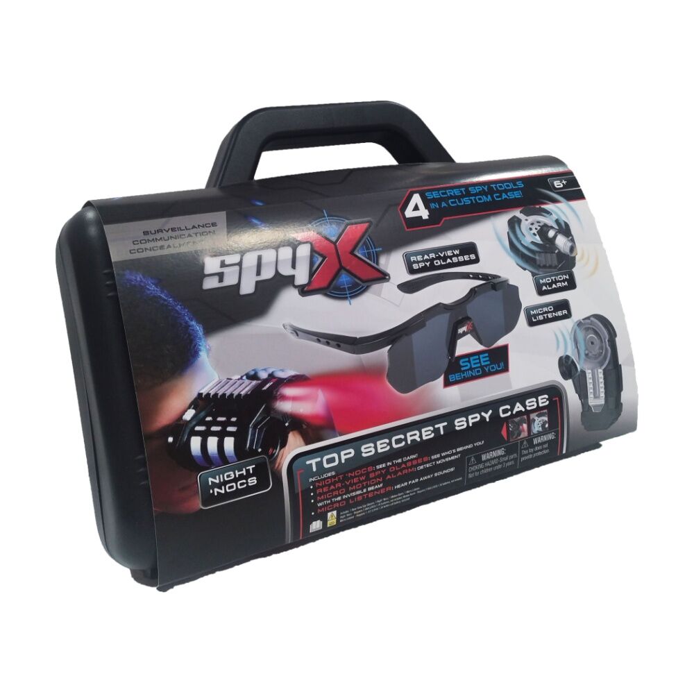 SpyX Top Secret Briefcase Spy Kit Kids/Children Black 6y+
