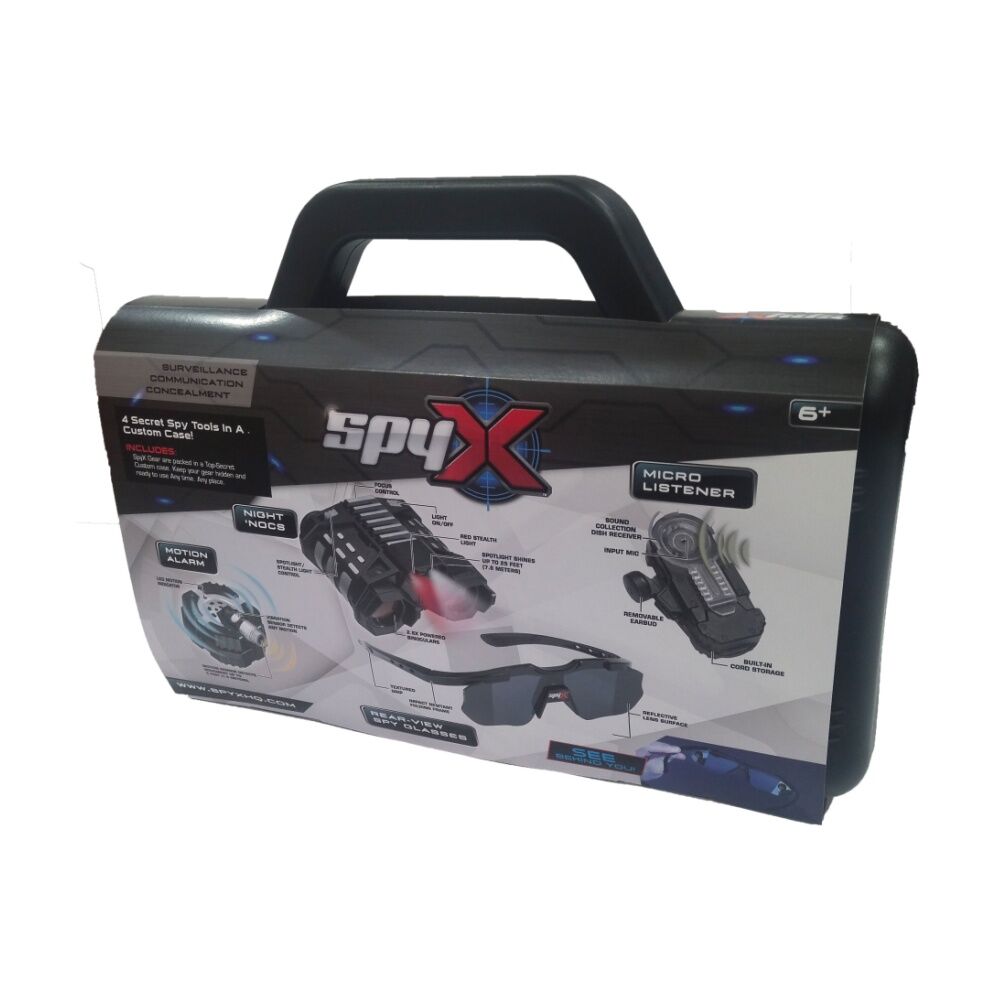 SpyX Top Secret Briefcase Spy Kit Kids/Children Black 6y+