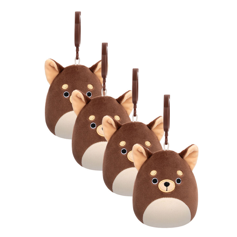 4PK Squishmallows 3.5In Clip on Kids Soft Plush Stuffed Toy S- A302 3y+ Assorted