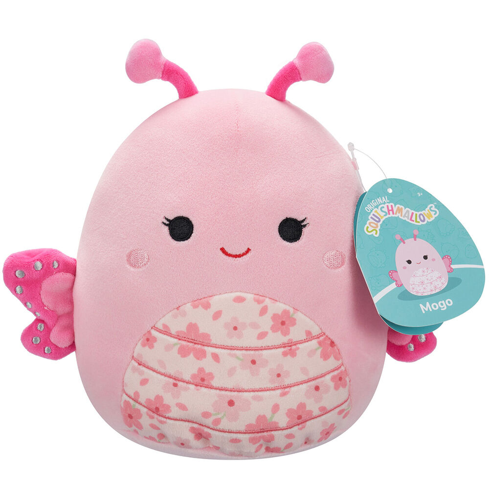 Squishmallows 7.5in Mogo Pink Butterfly Stuffed Animal Kids Plush Toy 3y+