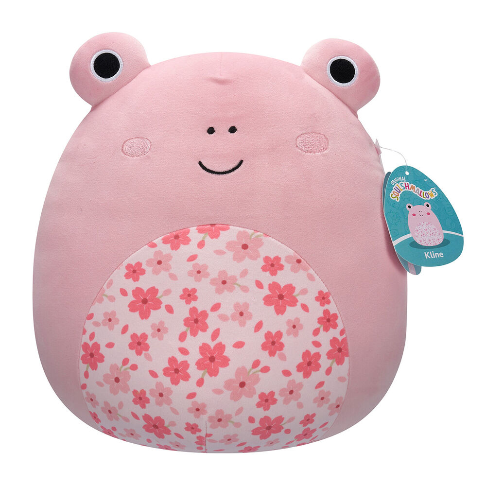 Squishmallows 7.5in Kline Pink Frog Stuffed Animal Kids Plush Toy 3y+