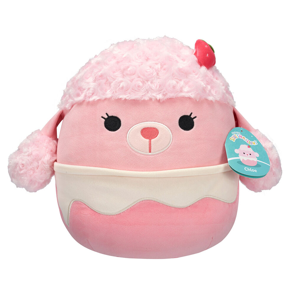 Squishmallows 16in Chloe Strawberry Poodle Stuffed Animal Kids Plush Toy 3y+
