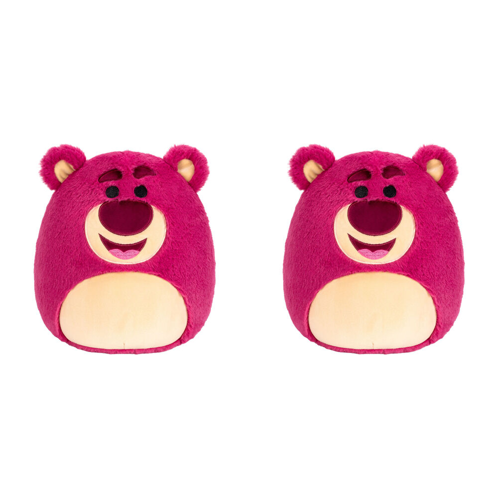 2PK Squishmallows 10In Fuzzamallows Lotso Kids Soft Plush Stuffed Toy 3y+ Pink
