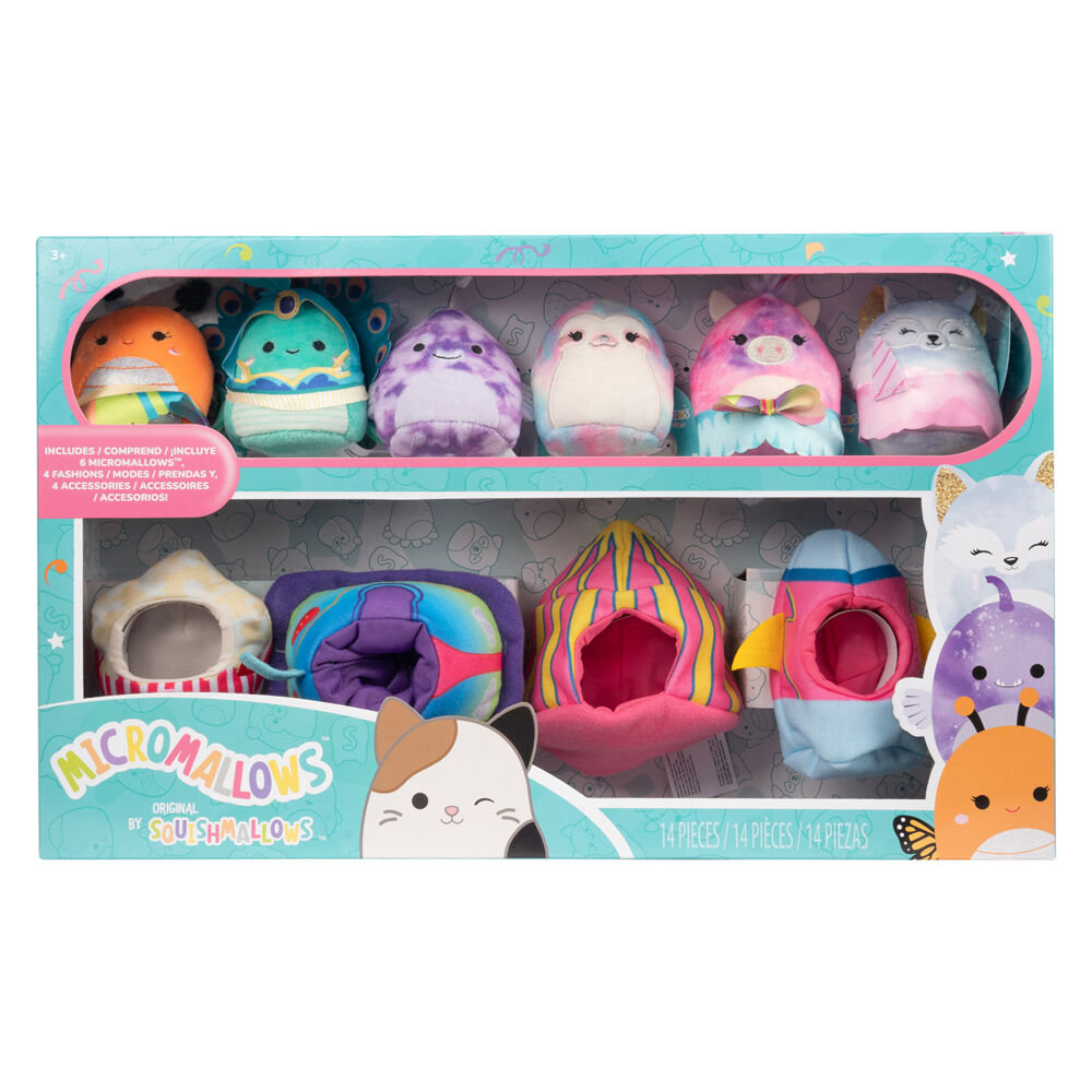 Squishmallows 2.5in Micromallows Environment Collectible Kids Set 3y+ Assorted