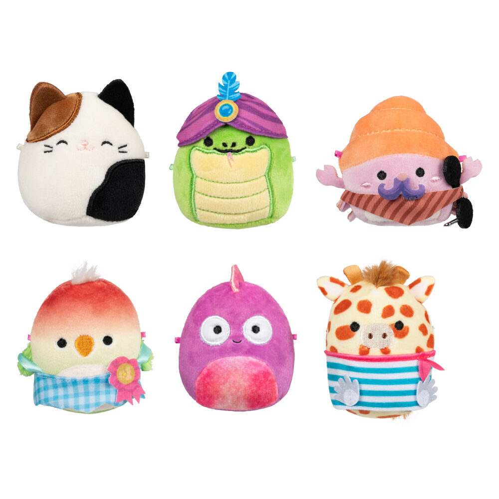 Squishmallows 2.5in Micromallows Environment Collectible Kids Set 3y+ Assorted