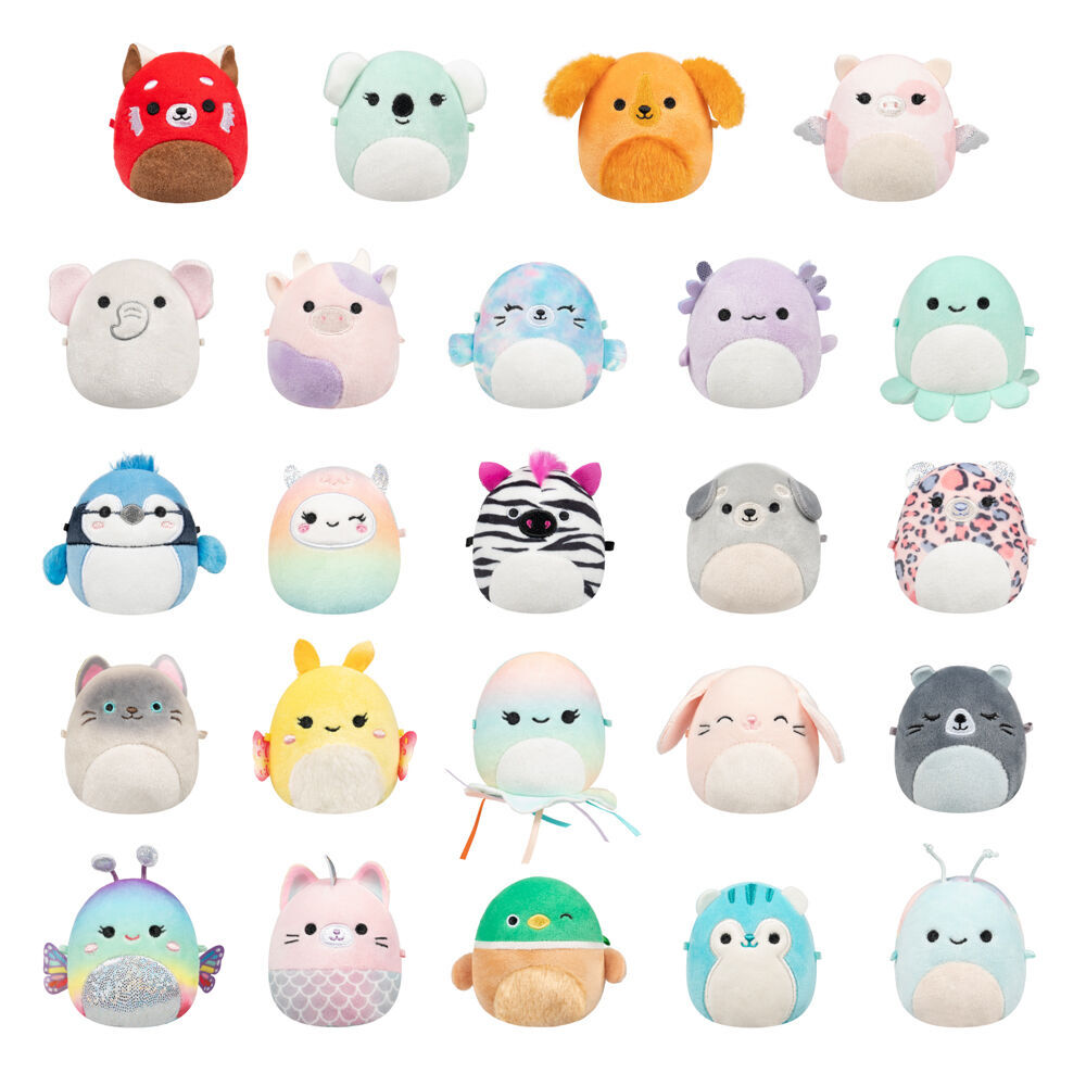 8PK Squishmallows 2.5in Micromallows Blind Capsule Collectible Kids Set 3y+ Assorted