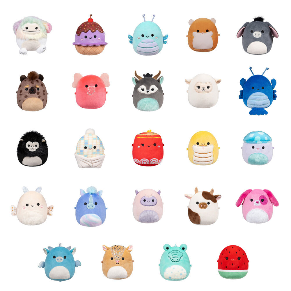 8PK Squishmallows 2.5in Micromallows Blind Capsule Collectible Kids Set 3y+ Assorted