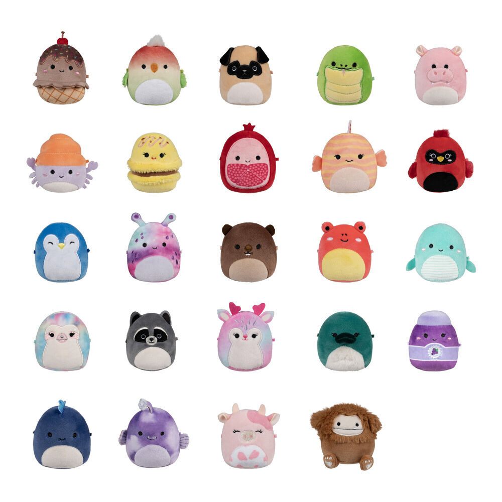 8PK Squishmallows 2.5in Micromallows Blind Capsule Collectible Kids Set 3y+ Assorted