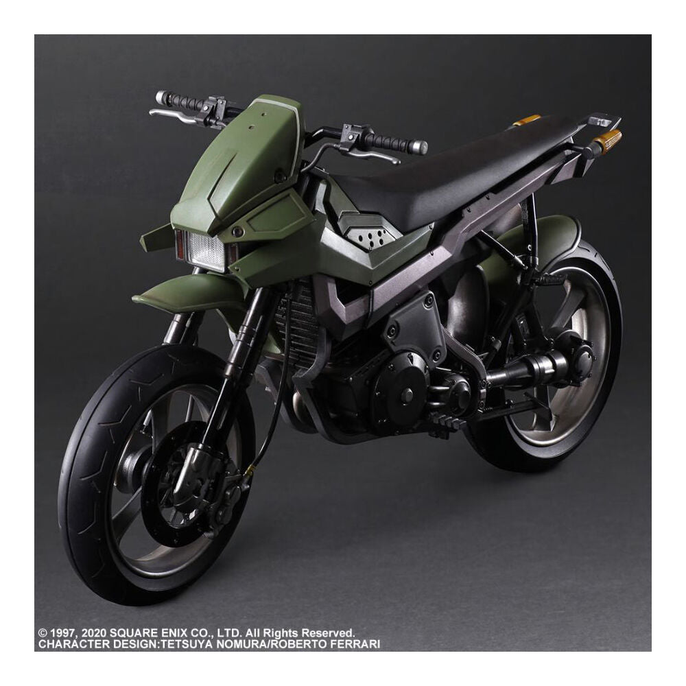 Final Fantasy VII Jessie & Motorcycle Play Arts Figure