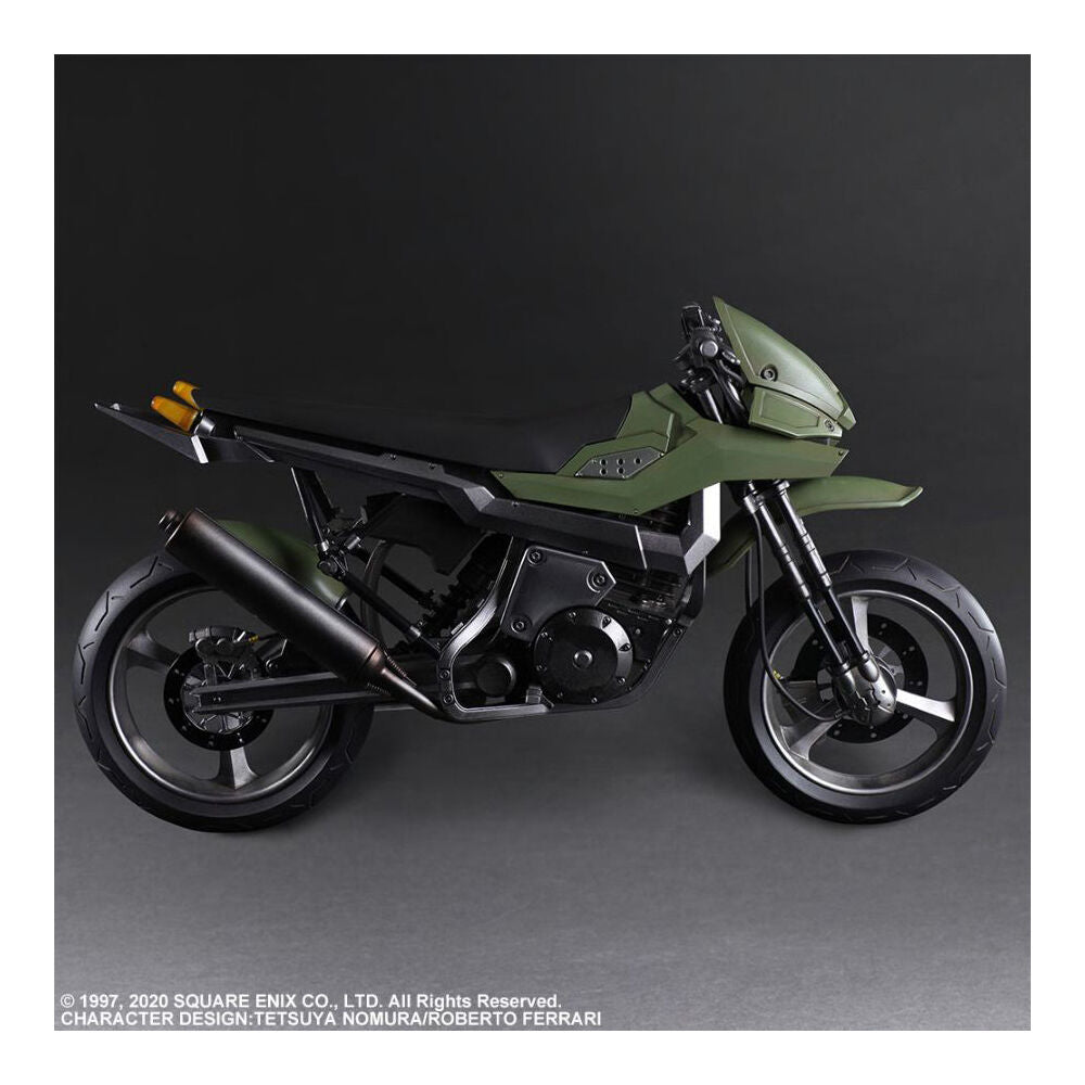 Final Fantasy VII Jessie & Motorcycle Play Arts Figure