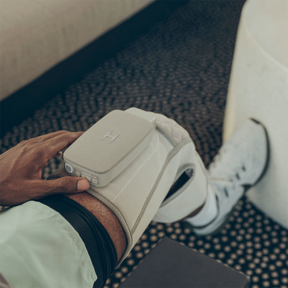 Homedics Modulair Knee Compression Wrap + Controller