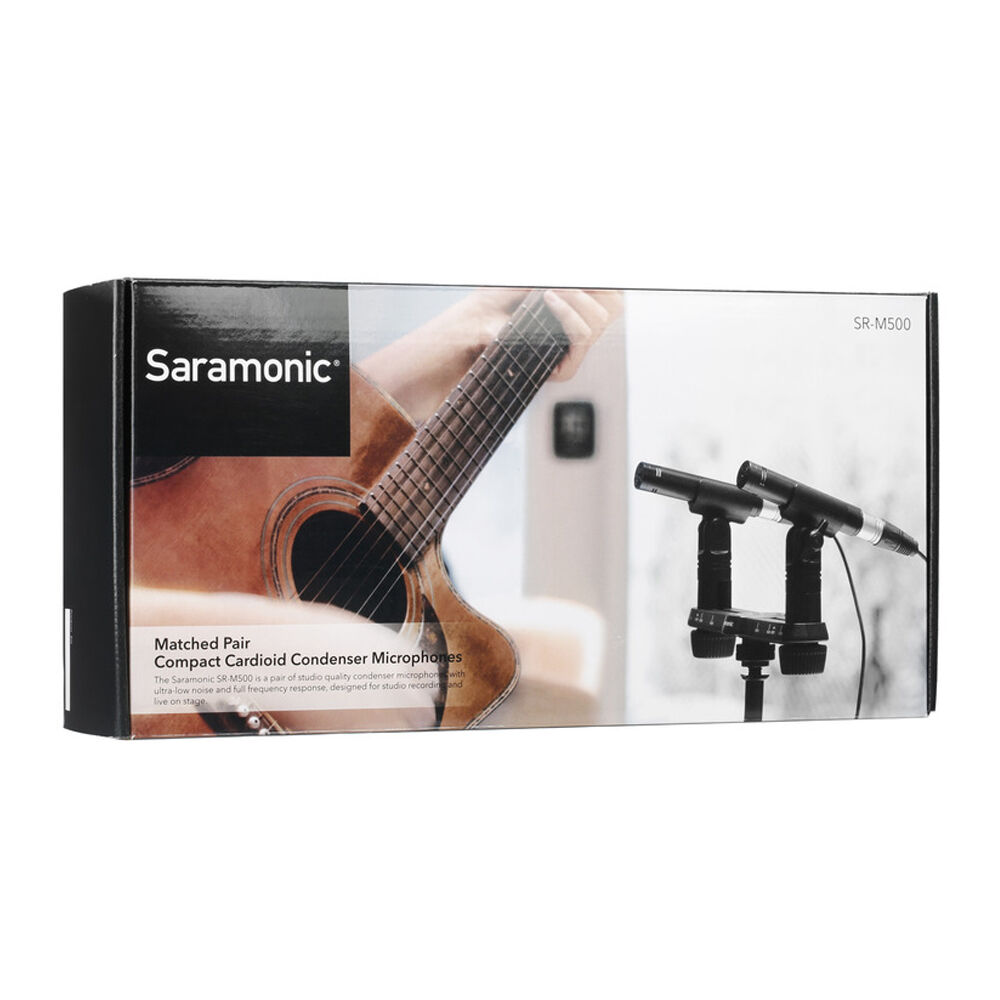 Saramonic Studio Quality Condenser Microphones Matched Pair Kit