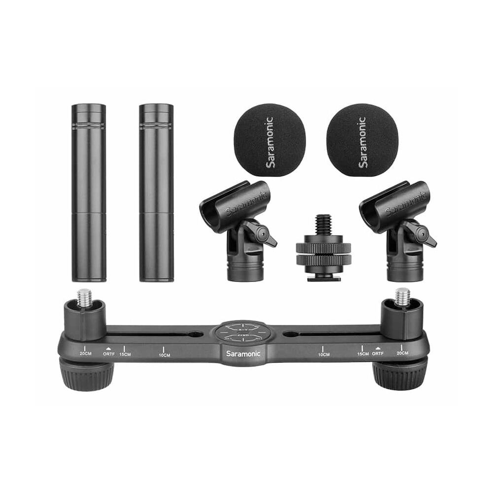 Saramonic Studio Quality Condenser Microphones Matched Pair Kit