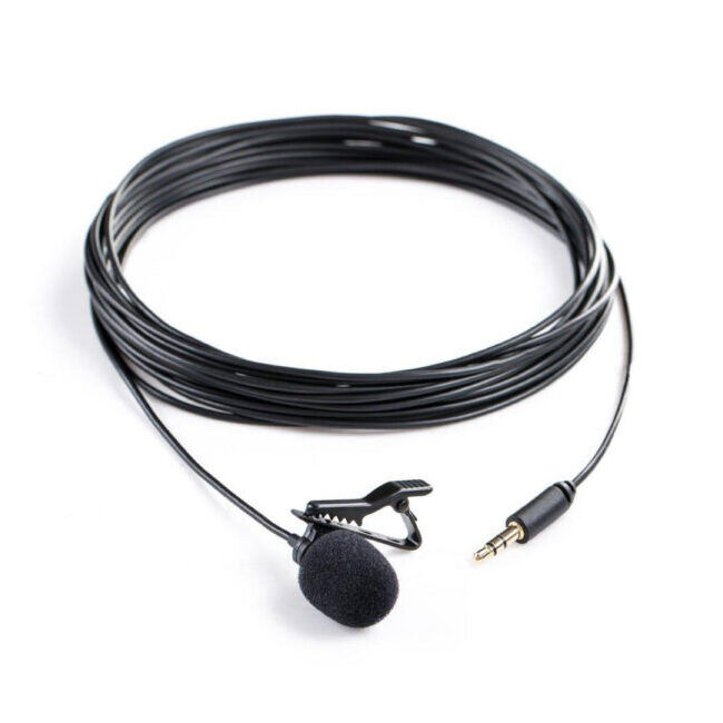 Saramonic Lavalier Microphone Omni-directional For Stereo Black