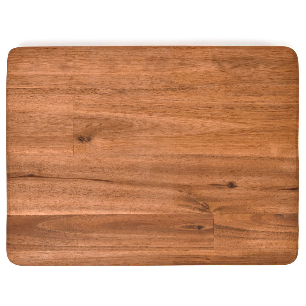 St. Claire Acacia Reversible Board with Juice Curve Serveware 40x30x3.8cm