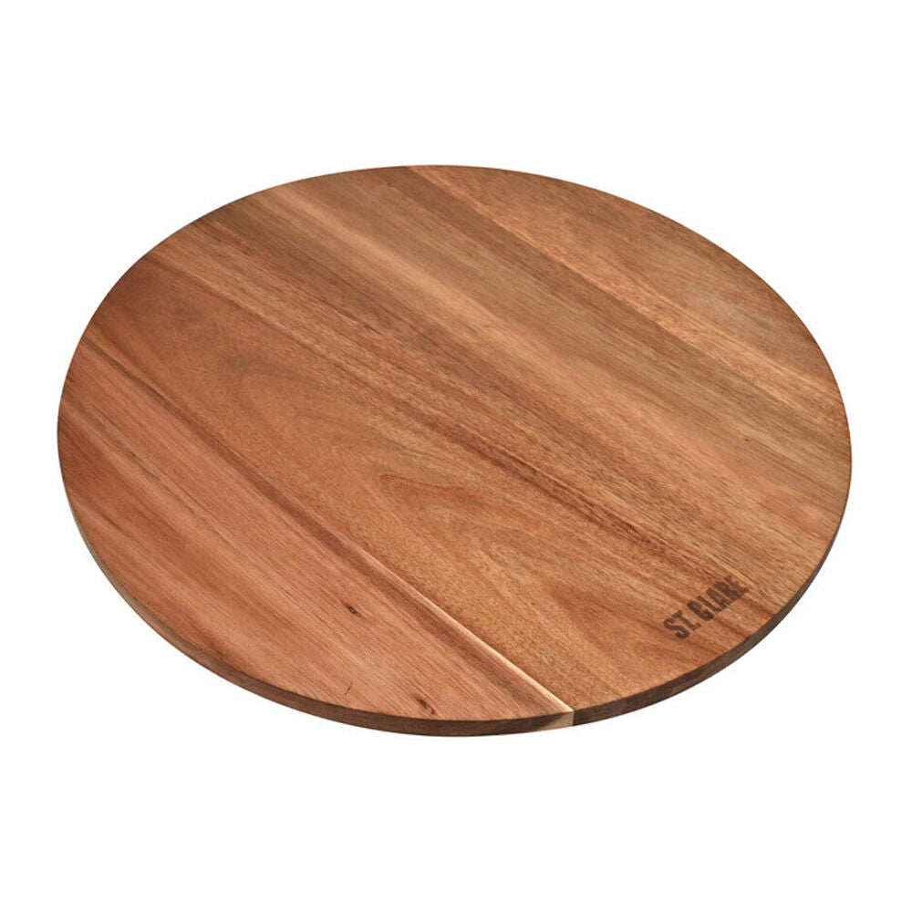 St. Claire Acacia lazy Susan Cutting Serving Wooden Board 45cm