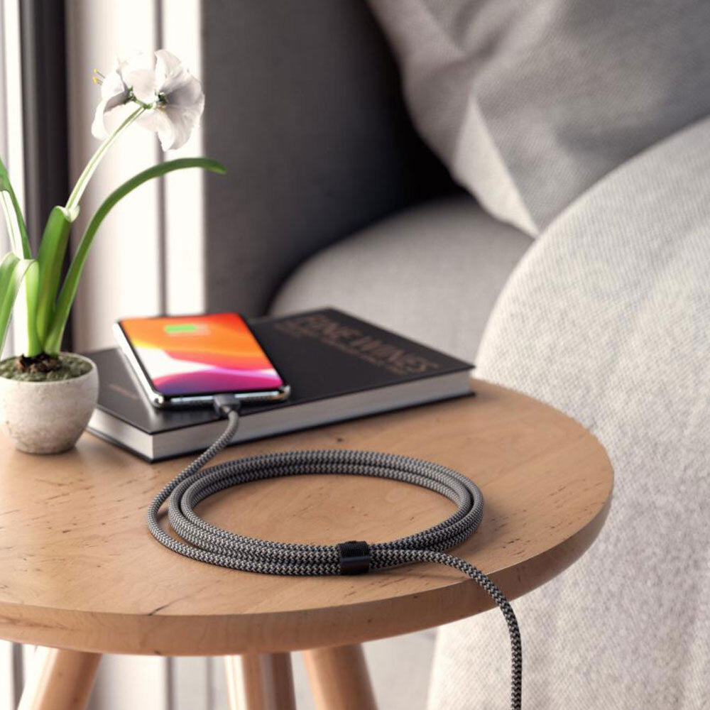 Satechi 1.8m USB-C w/ Lightning Connector Cable - Space Grey