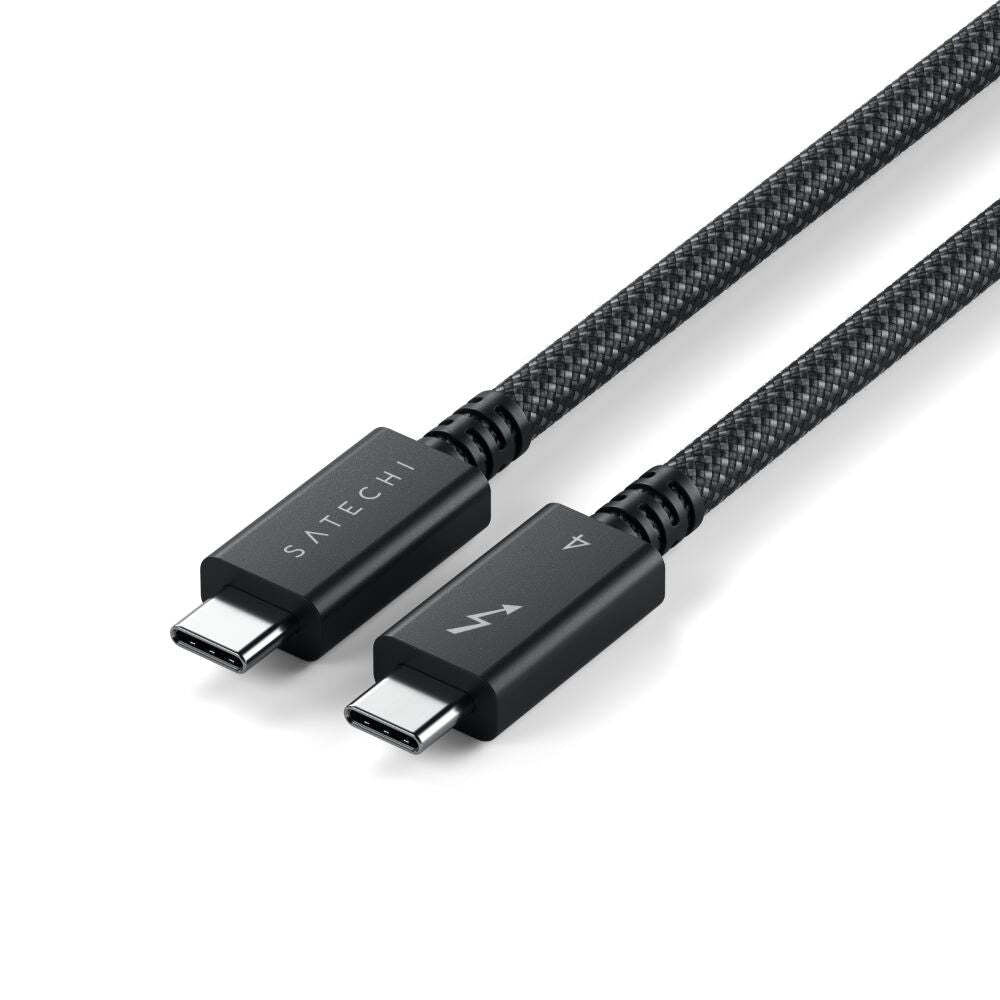 Satechi 1m/240w Thunderbolt 4 Pro Cable For MacBook Air - Space Grey